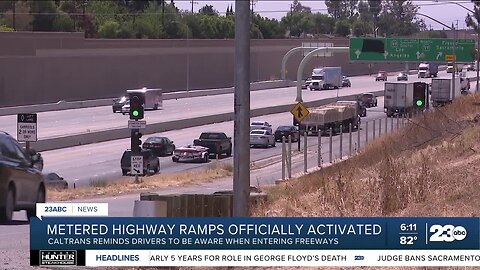 CalTrans activates meters on 7 freeway on-ramps in Bakersfield