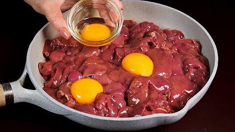 🔥😋 God, how delicious! 100%! You have never cooked chicken liver like this before! MEGA recipe en