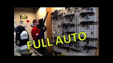 Full Auto 9mm & One LOUD AR15