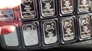 SilverTowne Silver Bars Unboxing