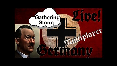 Hearts of Iron IV Gathering Storm mod Multiplayer Germany - Live