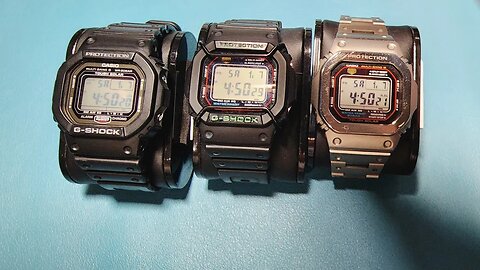 Casio G Shock Squares: GW-5000 vs GWM-5610