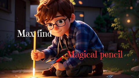 "The Magical Pencil: Max's Amazing Adventure!"