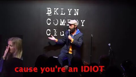 Comedian destroys feminist heckler!