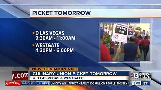 Culinary Union plans to picket at D Las Vegas, Westgate on July 6