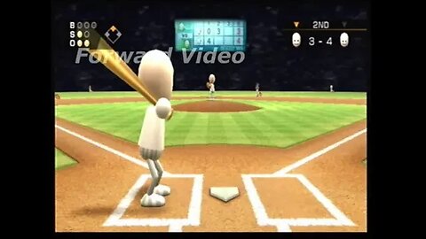 Chuck hit the ball so hard the screen stopped working for a bit