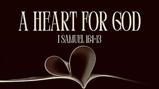 COMING UP: A Heart for God December 6, 2023