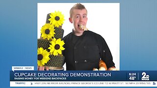 Cupcake decorating demonstration!