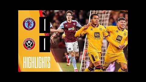 Later Archer and Zaniolo Goals 😱 _ Aston Villa 1-1 Sheffield United _ Premier League highlights