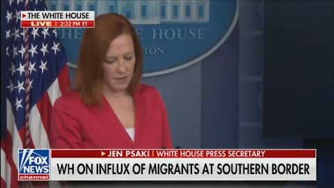Psaki Wont Answer If Illegals Need To Have Negative COVID Test To Come Across Border