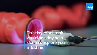 This tiny robot tank could one day help doctors explore your intestine