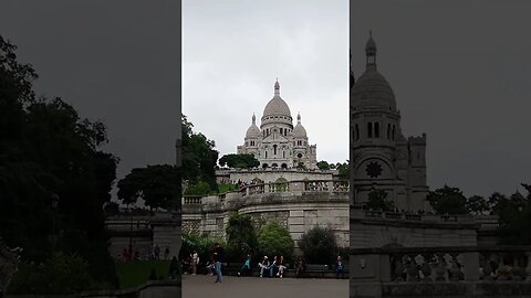 Visiting the Sacre-Coeur Basilica in Paris, France