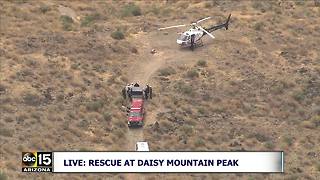 Air15: Teen with life threatening head injury on Daisy Mountain trail