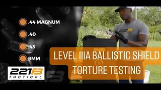 Police Ballistic Shield Level IIIA Testing and Review - Legacy Safety & Security