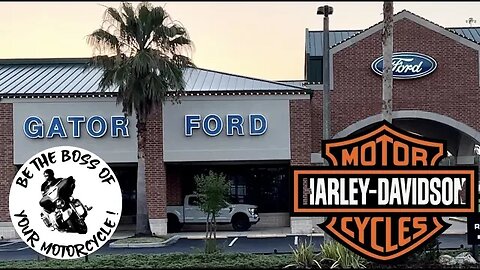This Ford Dealership Has A Special Relationship With Harley Davidson Motorcycles!
