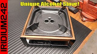 A Very Unique Dual Burner Ultrasonic Alcohol Stove