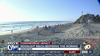 Multiple beaches in San Diego County reopen