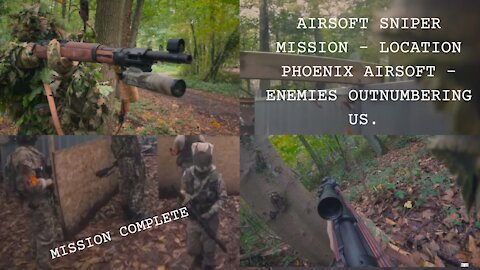 Realistic KAR98 Gameplay Airsoft Sniper Mission Complete