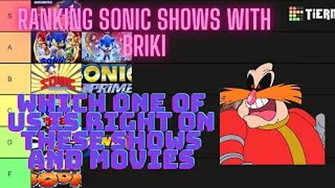 Ranking the Sonic the Hedgehog Shows And Movies With Briki