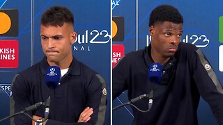 'It was not for us...' | Lautaro Martinez, Denzel Dumfries on Inter losing Champions League final