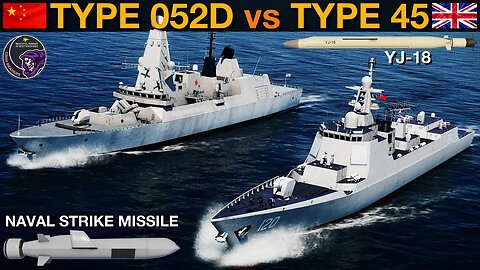 NEW Chinese Type 052D Destroyer vs UK Type 45 Destroyer (Naval Battle 85) | DCS