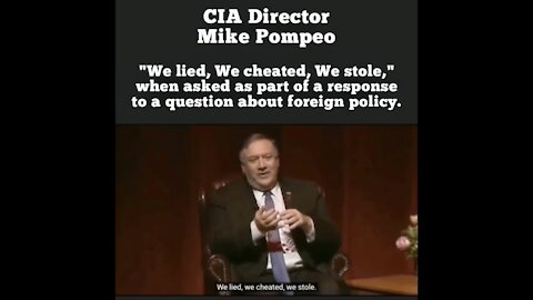 Mike Pompeo, CIA Director made these remarks at an event at Texas A&M University on April 15, 2019.