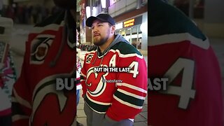 "I travel around the country to watch the Devils" 🤯