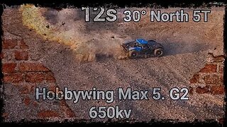 ABSOLUTELY mad RC truck 30° north 5T all NEW 12s max 5 g2 with 650kv hobbywing