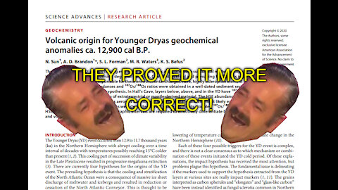 Younger Dryas Impact Hypothesis PROVEN WRONG???