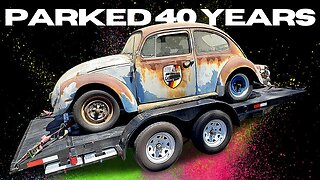 The Story of "Ol Spot" a 1967 Volkswagen Beetle Parked since 1980!