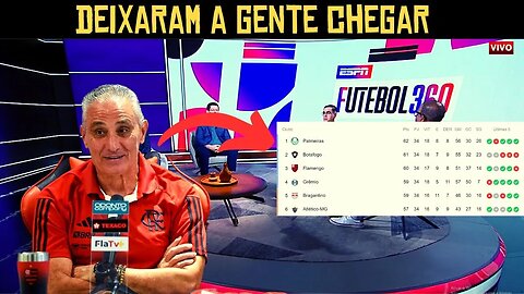 FLAMENGO ENTROU NA BRIGA PELO TÍTULO TITE GARANTE