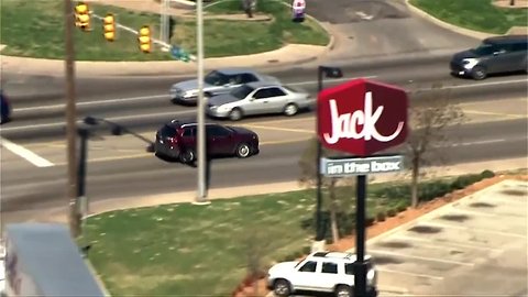 Two taken into custody after unusual police pursuit in Oklahoma City