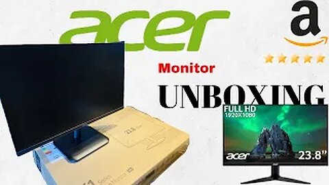 Acer VisionCare Display Monitors Unboxing | Installation | First Impression!