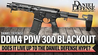 Daniel Defense DDM4 PDW 300 Blackout Review