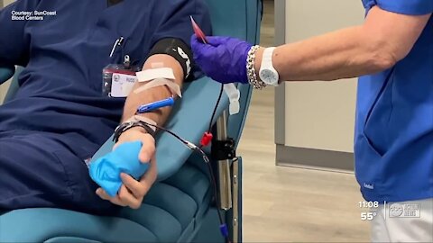Local blood centers urge people to donate due to severe weather across the United States
