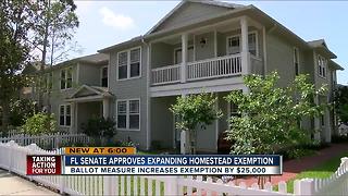 FL Senate expanding homestead exemption