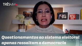 Cristina Graeml: Bolsonaro deve ter se constrangido em meio a tantas pessoas anti democráticas