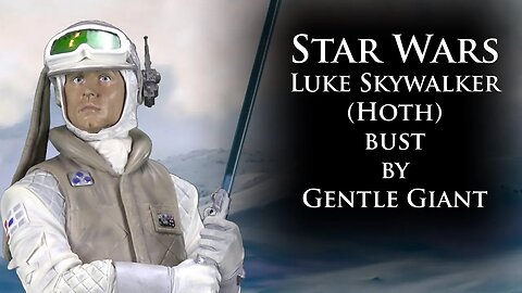 Star Wars Luke Skywalker (Hoth) bust by Gentle Giant