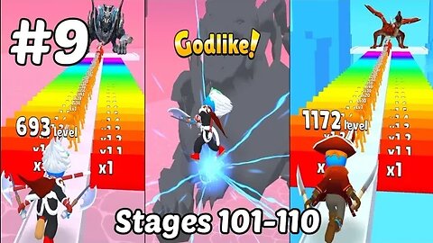 Solo Leveling 🔥 All Stages 101 to 110 Gameplay (Android & iOS)