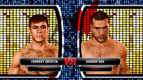 UFC Undisputed 3 Gameplay Shogun Rua vs Forrest Griffin (Pride)