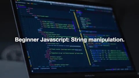 Beginner Javascript: String manipulation