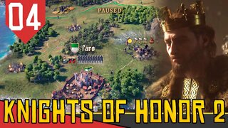 Economia de GUERRA - Knights of Honor 2 Sovereign Portugal #04 [ Gameplay PT-BR]