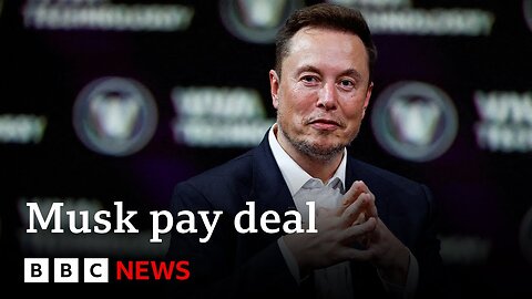 Tesla investors back record-breaking Musk pay deal _ BBC News