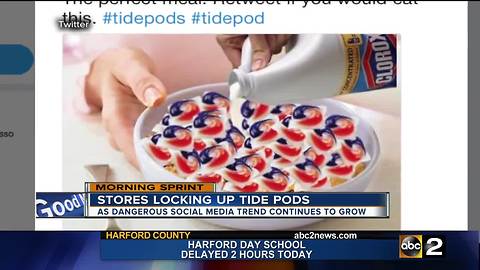 Tide Pod challenge drives stores to lock the detergent up