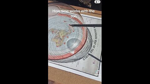 How the time works with the sun on our Flat Earth.