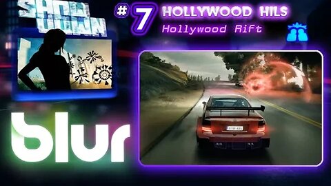 Blur: Showdown #7 - Hollywood Hills (no commentary) Xbox 360 [FINAL RACE]