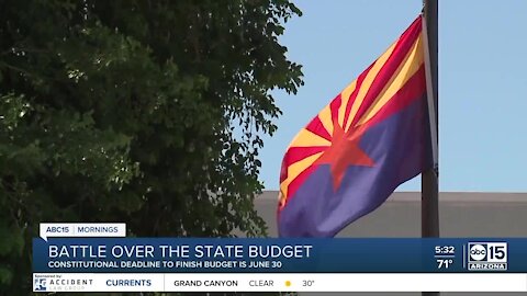 Deadline looms as Arizona Senate struggles to agree on a budget