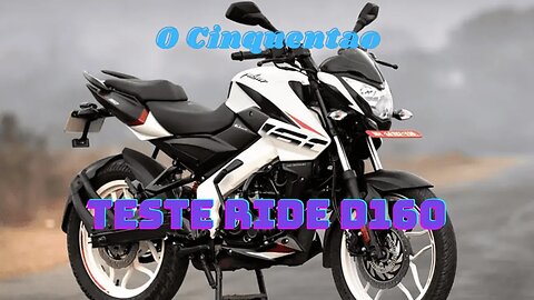 Teste Ride Dominar 160 #dominar160 #bajaj #ocinquentao