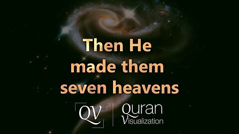 Surah Fussilat | Verse 9-12 | Mishary Rashid Al Afasy | Quran Visualization