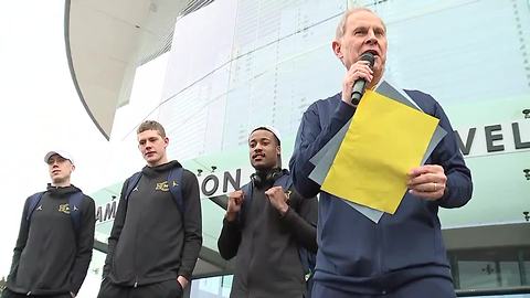 FULL VIDEO: Michigan Basketball Final Four send-off